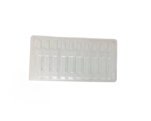 Bột tiêm uống chất lỏng trong suốt Plastic Blister Tray Ampoule chai nước kim 1ML 10pcs