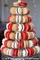 2017 Tháp Macaron cấp thực phẩm Đế trong suốt Đế Macaron bằng nhựa Tháp Macaron mới với chứng chỉ CE