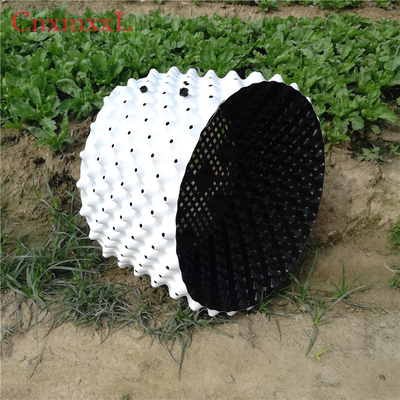 Sự phát triển của rễ Chậu nhựa HDPE màu trắng 0,9mm Màu trắng trong nhà kính Xô cắt tỉa không khí