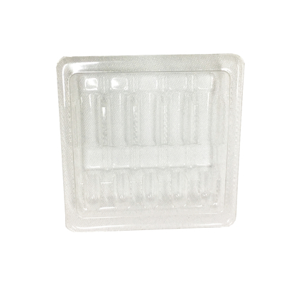 Thẻ Ampulet nhựa trắng Bao bì Thẻ Vial kính 10ml Thẻ Ampulet nhựa