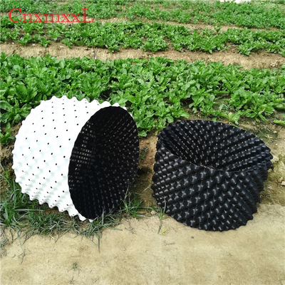 Sự phát triển của rễ Chậu nhựa HDPE màu trắng 0,9mm Màu trắng trong nhà kính Xô cắt tỉa không khí