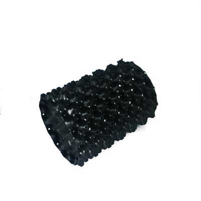 Chậu không khí bằng nhựa PVC 20cm Dia 0,7mm không tráng Polyme dễ phân hủy Chậu không khí màu đen