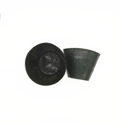 Kích thước tùy chỉnh Đen PVC PS nhựa mềm hoa dinh dưỡng nồi cho trồng