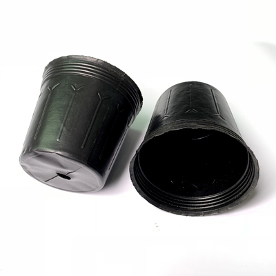 Mùa đông PE Đen 3 Gallon cây nồi 23cm chiều cao sâu nồi mẫu giáo