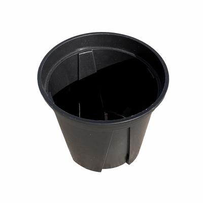 Nhập xưởng 2.5L Black Garden Plastic Nursery Gallon Pot Thick Gallon Bonsai Cắt cây làm bằng PP / HDPE