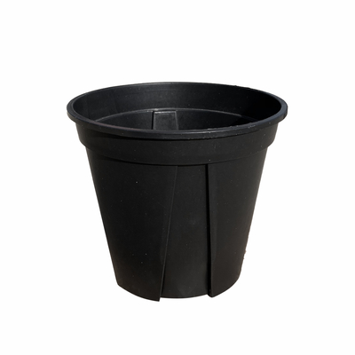 Nhập xưởng 2.5L Black Garden Plastic Nursery Gallon Pot Thick Gallon Bonsai Cắt cây làm bằng PP / HDPE