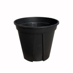 Nhập xưởng 2.5L Black Garden Plastic Nursery Gallon Pot Thick Gallon Bonsai Cắt cây làm bằng PP / HDPE