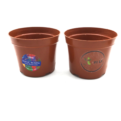 Chậu hoa nhựa chống nước mắt Gallon Plant Nursery Pots With Label