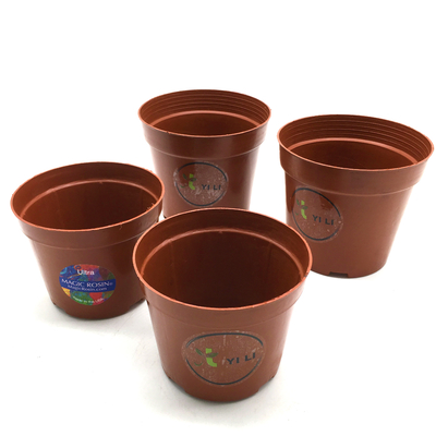 Chậu hoa nhựa chống nước mắt Gallon Plant Nursery Pots With Label