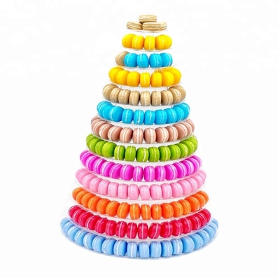 Tháp Macaron mới Kim tự tháp 13 lớp nhựa Tháp Macaron