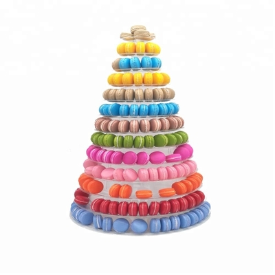 Tháp Macaron mới Kim tự tháp 13 lớp nhựa Tháp Macaron