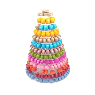 Tháp Macaron mới Kim tự tháp 13 lớp nhựa Tháp Macaron