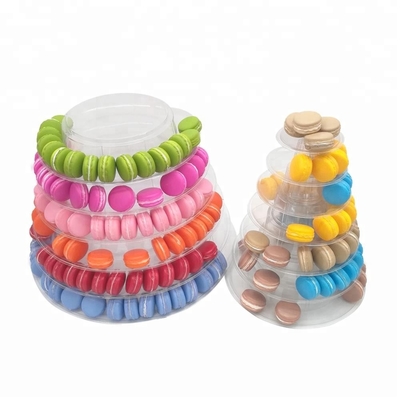 Tháp Macaron mới Kim tự tháp 13 lớp nhựa Tháp Macaron