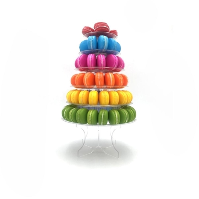 6 lớp Blister Clear Macaron Tower Cho trang trí bánh