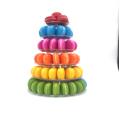 Nhựa 6 Lớp Macaron Display Shelf Độ dày 3-5mm