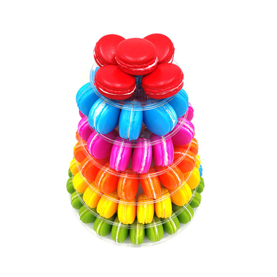 Nhựa 6 Lớp Macaron Display Shelf Độ dày 3-5mm