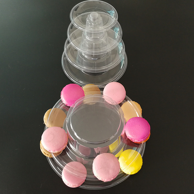 Nhựa 6 Lớp Macaron Display Shelf Độ dày 3-5mm