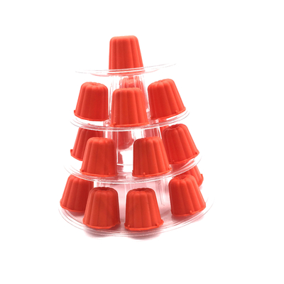 4 Tier Canele Tower Stand Case Cho trang trí bánh cưới