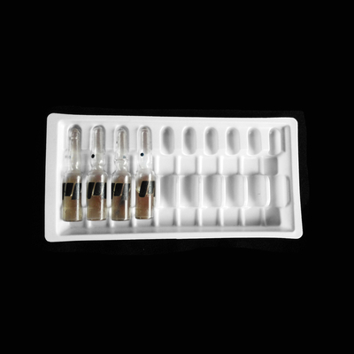 Cao chất lượng nhựa Ampoules Thẻ 1ml 2ml 5ml 10ml nhựa rõ ràng Blister bao bì Vials Blister Thẻ hộp