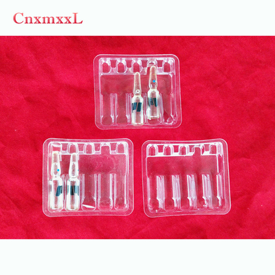 Chứng chỉ ISO Vial Ampoule Trays Plastic Packing Tray Cho 2ml 3ml 5ml 10ml
