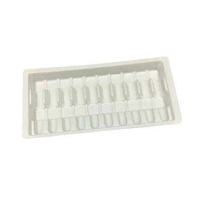 Thẻ Ampulet nhựa trắng Bao bì Thẻ Vial kính 10ml Thẻ Ampulet nhựa