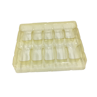Thẻ Ampulet nhựa trắng Bao bì Thẻ Vial kính 10ml Thẻ Ampulet nhựa