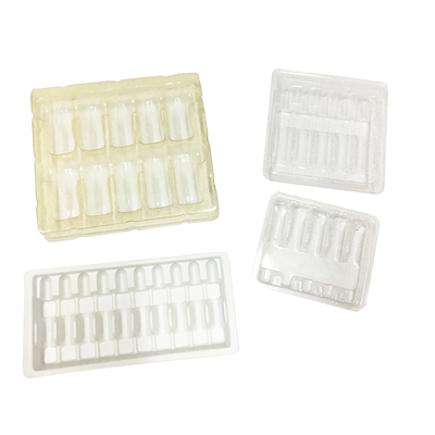 Vỏ sò Blister Nhựa 1ml Ampoule Insert Bao bì 100mm Độ dày