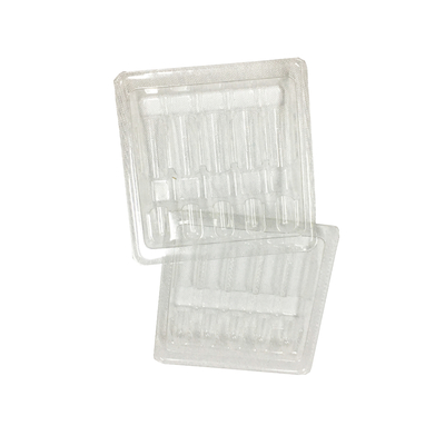 Vỏ sò Blister Nhựa 1ml Ampoule Insert Bao bì 100mm Độ dày