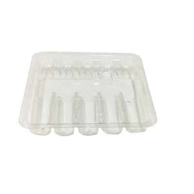 Vỏ sò Blister Nhựa 1ml Ampoule Insert Bao bì 100mm Độ dày