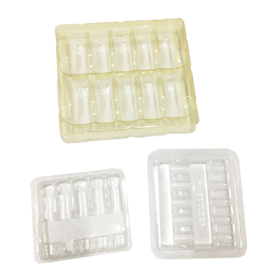 Thẻ PS Ampoule Transparent 1ml X 5 Ampoules Bao bì Blister nhựa
