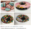 Hộp quà Macaron hình tròn 33 ô có thể tái chế cho thực phẩm