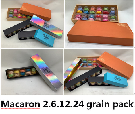 Bao bì Macaron nhựa trong suốt Blister 6 X 10 sắp xếp 60 tế bào
