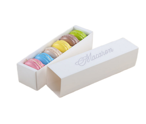 Hộp đóng gói macaron Thẻ sản phẩm màu sắc Thẻ sản phẩm nhỏ tùy chỉnh