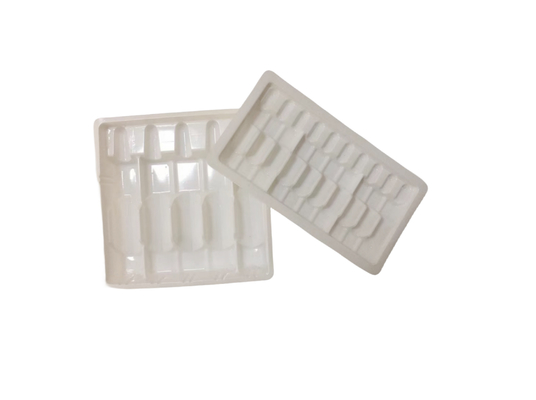 Hộp đóng gói thuốc 3 ml 5 nước tiêm PVC Blister Tray tùy chỉnh