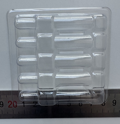PET Hàng hóa mỏng bao bì Thẻ đóng gói chai thủy tinh Thẻ đóng gói cố định Nước tiêm 1ml 2ml 5ml 10ml 5 gói