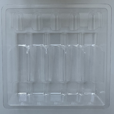PET Hàng hóa mỏng bao bì Thẻ đóng gói chai thủy tinh Thẻ đóng gói cố định Nước tiêm 1ml 2ml 5ml 10ml 5 gói