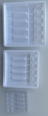 1ml 2ml 5ml 10ml 5-pack ampoule tray PET tray chân không tùy chỉnh