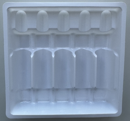 1ml 2ml 5ml 10ml 5-pack ampoule tray PET tray chân không tùy chỉnh