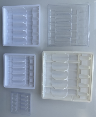 1ml 2ml 5ml 10ml 5-pack ampoule tray PET tray chân không tùy chỉnh