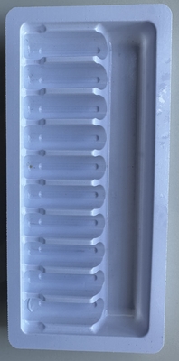 PET 1ml 2ml 5ml 10ml 10 Ampoule Tray Vacuum Forming Tray Tùy chỉnh