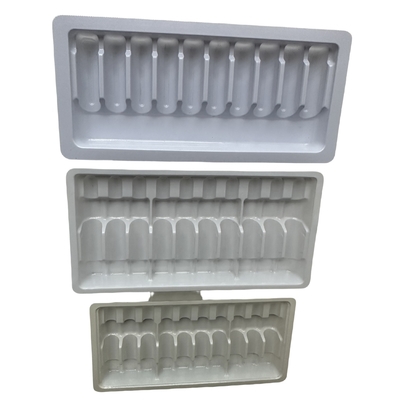 Đồ đặt theo yêu cầu PET Ampoule Tray nước tiêm chai cố định Tray đóng gói tùy chỉnh