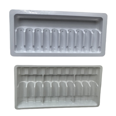 Đồ đặt theo yêu cầu PET Ampoule Tray nước tiêm chai cố định Tray đóng gói tùy chỉnh