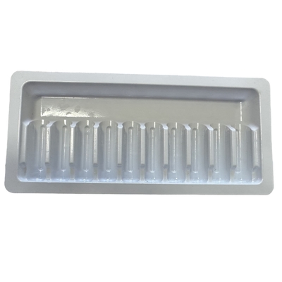 Đồ đặt theo yêu cầu PET Ampoule Tray nước tiêm chai cố định Tray đóng gói tùy chỉnh