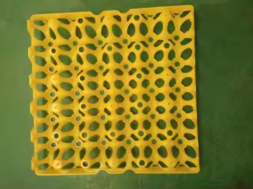 Màu vàng nhựa Blister Thermformed Vacuum Plate Bao bì trứng vận chuyển 30 Bao bì trứng