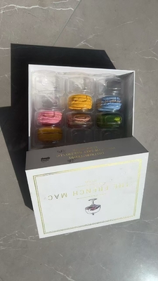 12 Hộp quà Macaron Bao bì Boutique Carton Món tráng miệng Bao bì tùy chỉnh