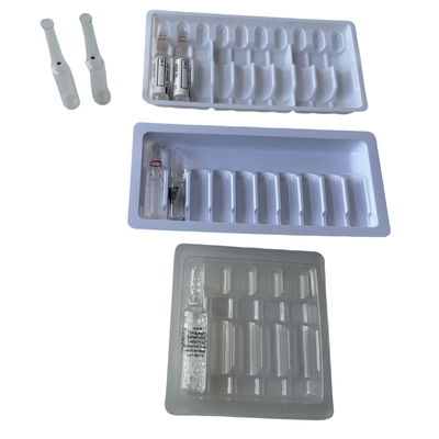 1ml 2ml 3mL thuốc tiêm Ampoule chai nhãn tự dán PET Ampoule Tray Set hoàn chỉnh tùy chỉnh