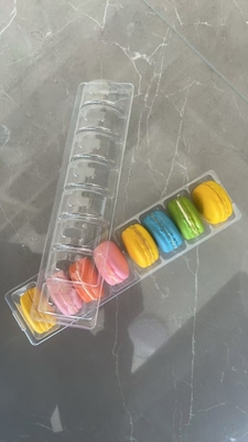 12 Palette Bao bì thực phẩm sô cô la Nhựa Bao bì macaron Nhựa phù hợp tùy chỉnh