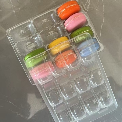 12 Palette Bao bì thực phẩm sô cô la Nhựa Bao bì macaron Nhựa phù hợp tùy chỉnh