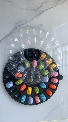 Macaron 33 hạt bao bì Macaron trong suốt bao bì Thẻ bao bì Hướng dẫn Hộp bao bì Macaron Dây xách xách bao bì Macaron trong suốt bao bì Macaron trong suốt bao bì Hộp trong suốt bao bì Bổ sung bao bì Carton
