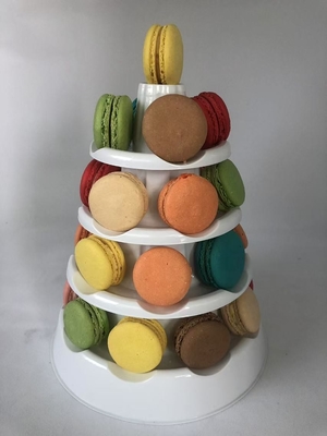 12 PCS PET Plastic Macaron Container Chất đúc in xử lý